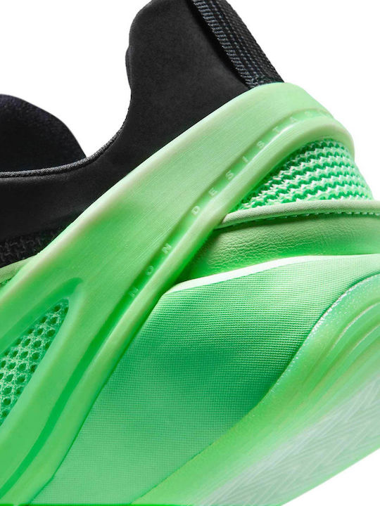 Luka Doncic Kids Sports Basketball Shoes with Laces Green