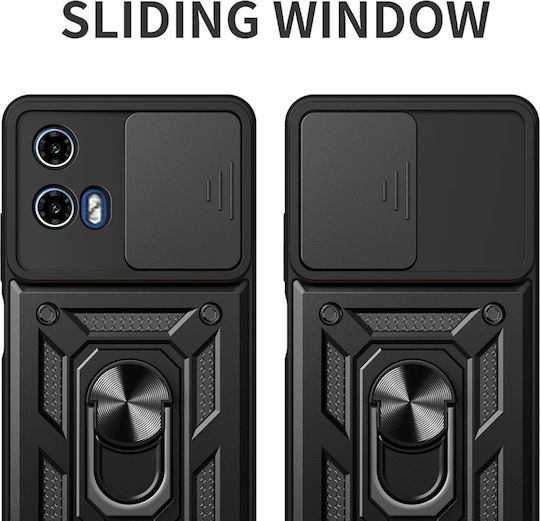 Magnetic Back Cover Black (Moto G31)