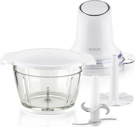 Muhler Мултифункционална Машина Multi 500W с Капацитет 500ml Бял