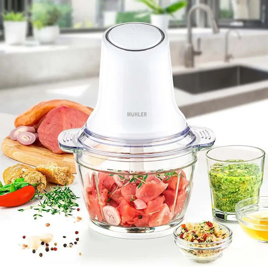 Muhler Мултифункционална Машина Multi 500W с Капацитет 500ml Бял