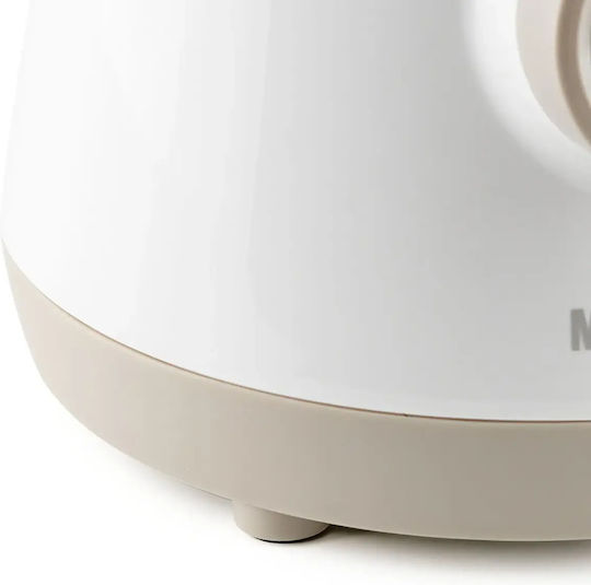 Muhler Μπλέντερ με Πλαστική Κανάτα 1.5 lt 500W Λευκό MB-355
