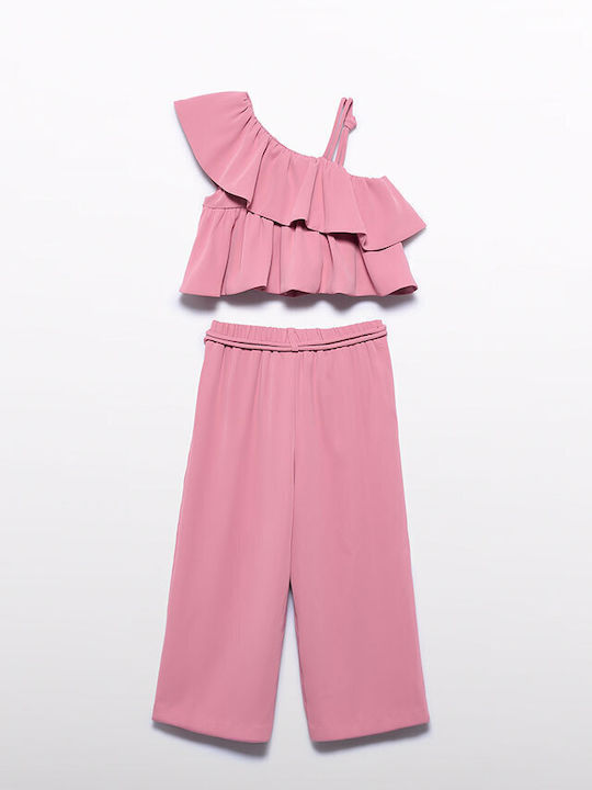 Kids' Set with Pants Summer 2pcs Orchid