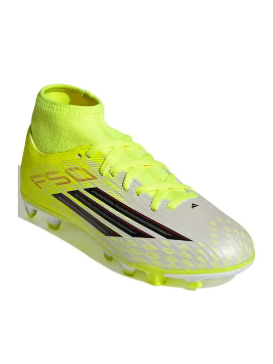 F50 Club FG/MG Ghete de Fotbal Pentru Copii Cu Crampoane Galbene