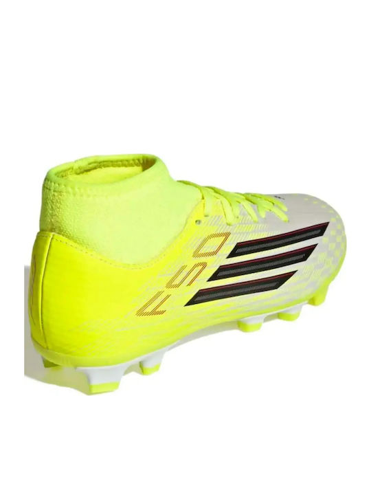 F50 Club FG/MG Ghete de Fotbal Pentru Copii Cu Crampoane Galbene