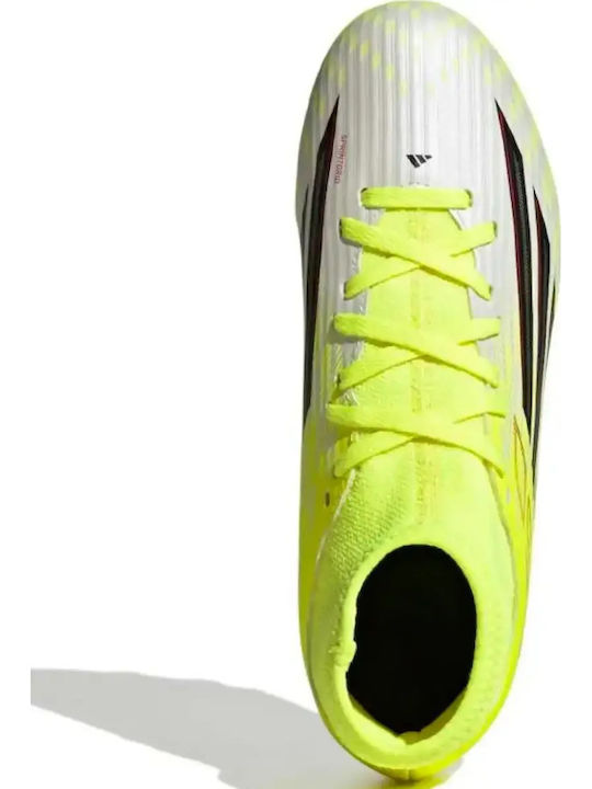 F50 Club FG/MG Ghete de Fotbal Pentru Copii Cu Crampoane Galbene