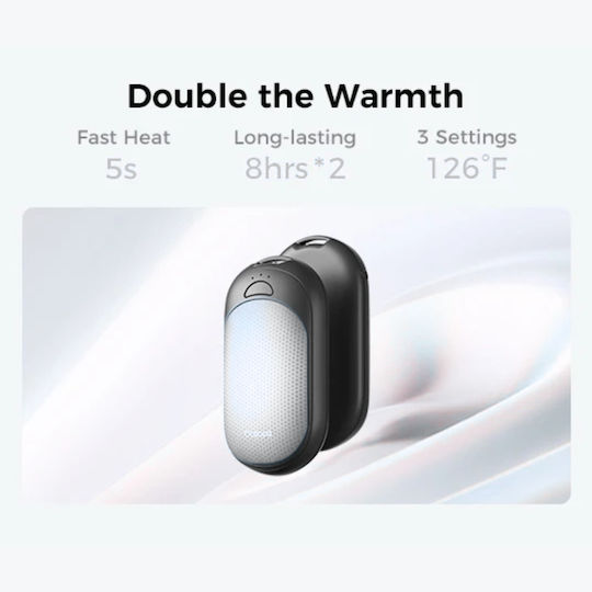 Ocoopa Portable Hand Warmers 2 in 1 Ut3 Lite Magnetic Rechargeable 10w 3 Heating Levels