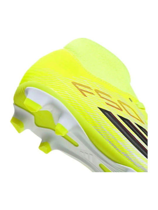 F50 Club FG/MG Ghete de Fotbal Pentru Copii Cu Crampoane Galbene