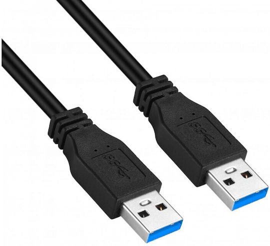 Techly USB 2.0 Cable USB-A male - USB-A male 3m