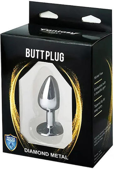 Fantasy Lingerie Anal Plug Klein Silber