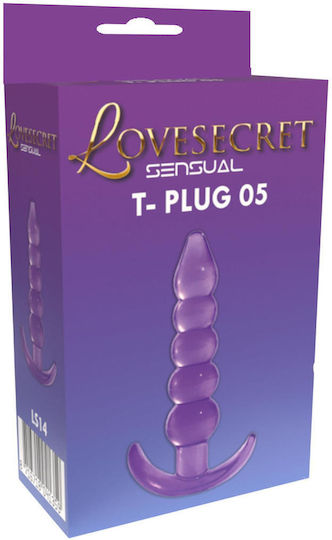 Lovesecret Πρωκτική Σφήνα Medium Μωβ
