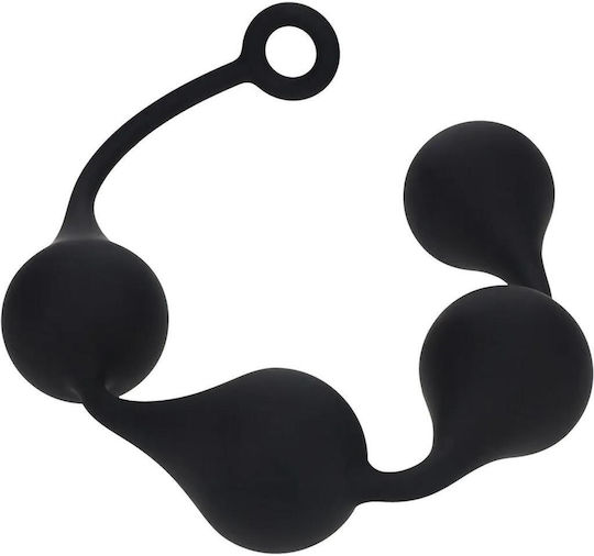 Shots Anal Beads XXLarge Black