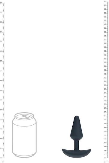 Shots Πρωκτική Σφήνα με Δόνηση Small Μαύρη