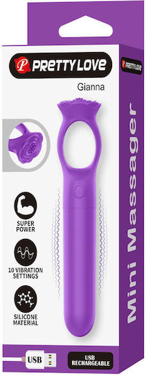 Pretty Love Mini Massager Анална тапа с вибрация