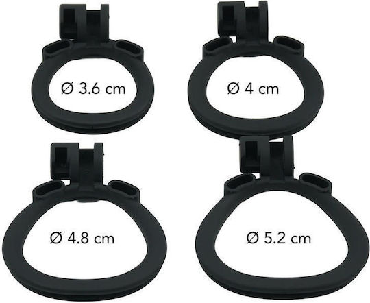 Hidden Desire Penis Cage in Black Color