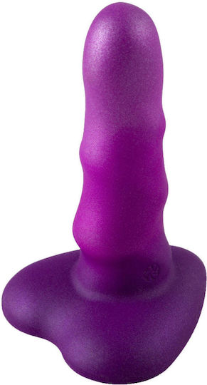 Lola Games Glass Dildo With Suction Cup Purple