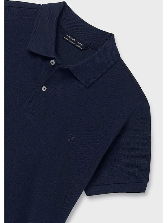 Kids' Polo Short Sleeve Dark Blue