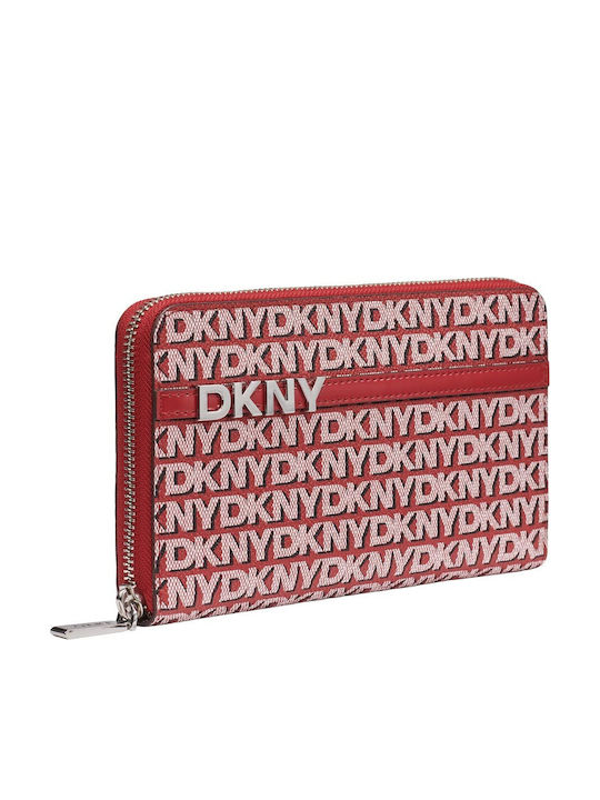 DKNY Avril Μικρό Γυναικείο Πορτοφόλι Κόκκινο