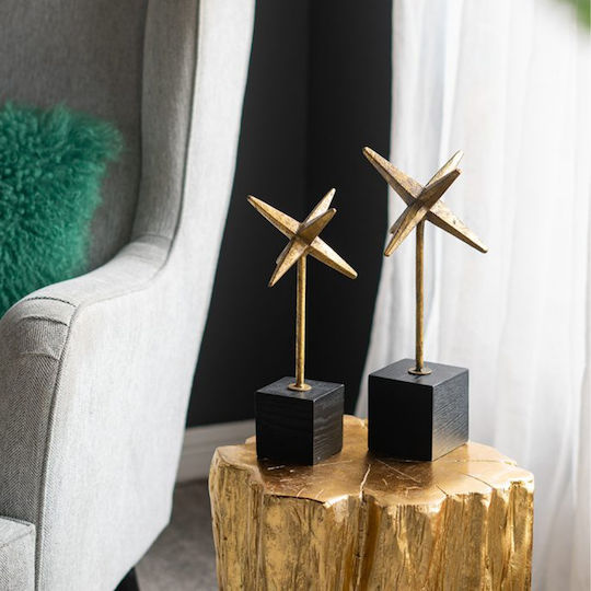 Artekko Decorative Space made of Metallic 7x7x28.5cm 1pcs