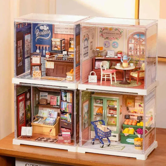 Robotime Wooden Construction Toy Butter Bakery House for Children 14+ years old+ Years