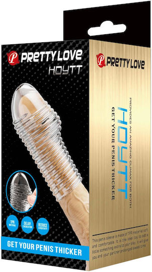Pretty Love Penis Sleeve Hoytt Clear