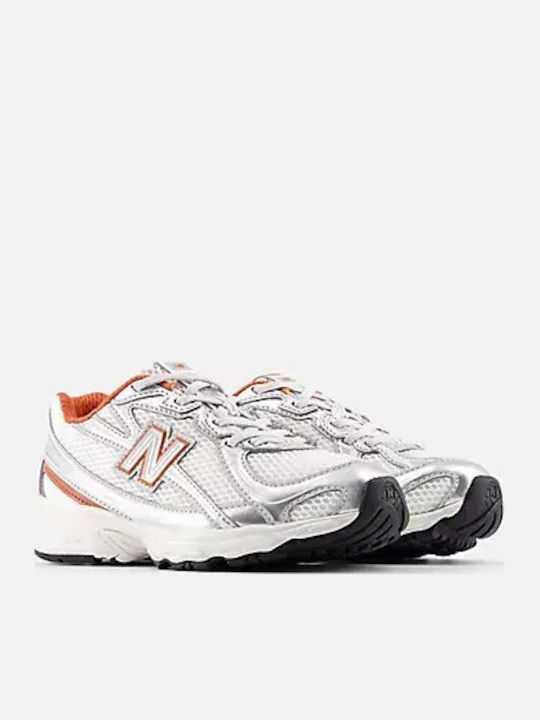 Lifestyle Παιδικά Sneakers Ασημί