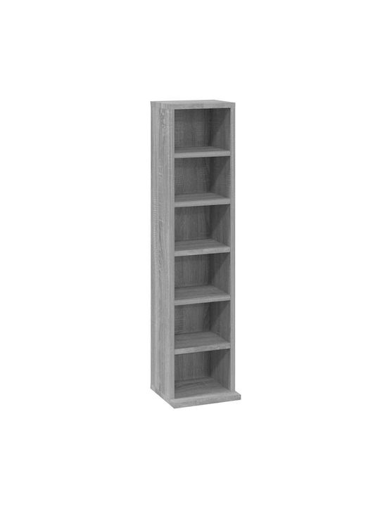 Bibliotecă Negru 21x20x88cm