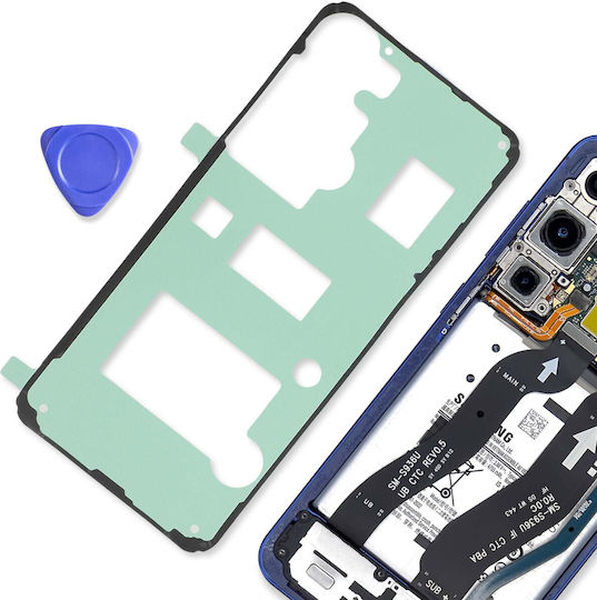 Clappio Back Glass Adhesive Galaxy S25 Plus Compatible Replacement Green