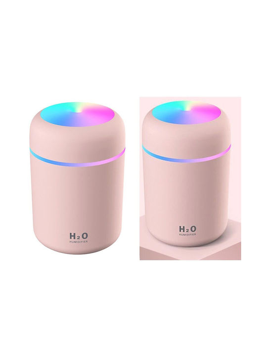 LED Aromatherapie-Diffusor Ultraschall mit Timer Gray 300ml AT24234