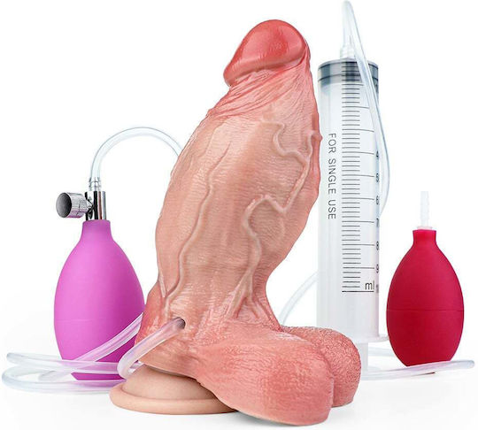 Kinksters Dildo realist Gonflabil Ejaculare Flesh