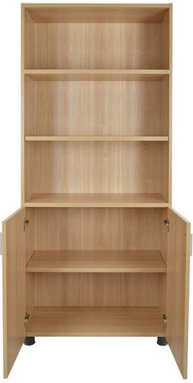 Bibliotecă Vance Stejar 80x40x190 cm