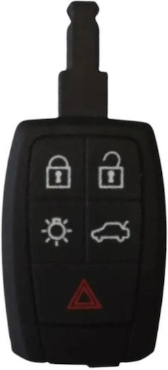 Κέλυφος Τηλεκοντρόλ Αυτοκινήτου Smartkey Volvo 5 Κουμπιά