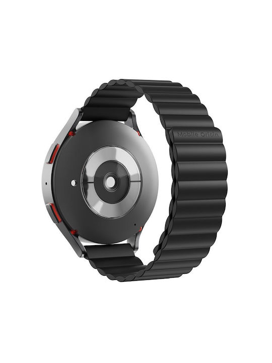 Mobile Origin Easy Strap Magnetic Watch 20mm Black Mo-esm20-blk