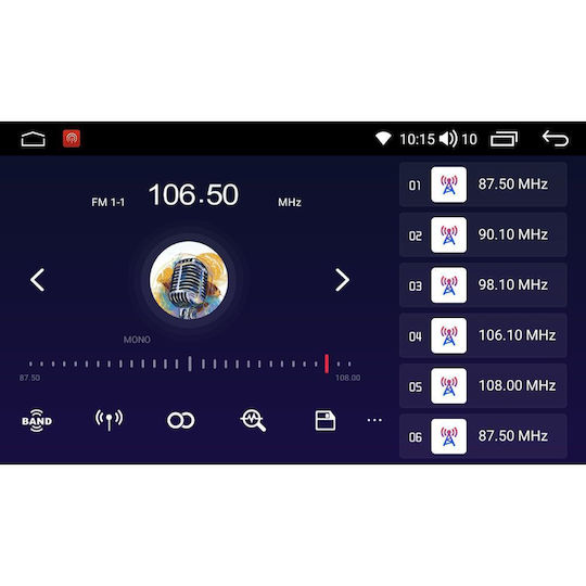 Digital IQ Car Audio System for Toyota Auris 2007-2012 (Bluetooth/USB/WiFi/GPS/Apple-Carplay/Android-Auto)