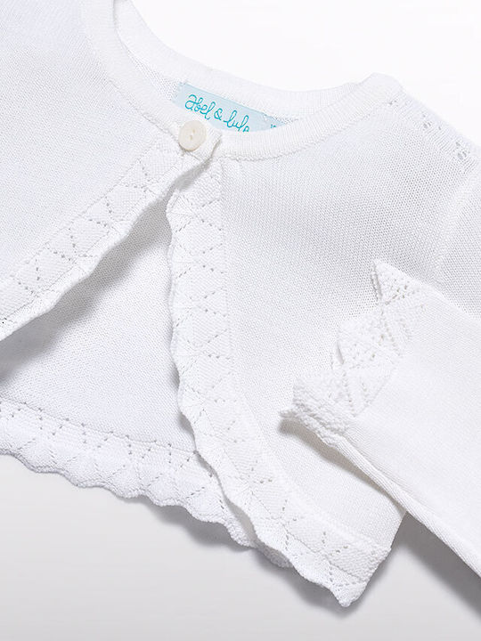 Kids Bolero Knitted Cream