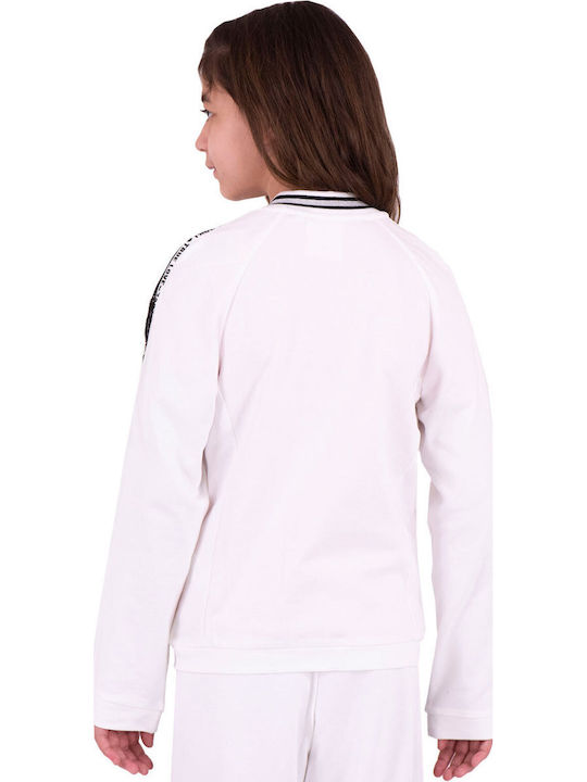 Παιδική Φούτερ Ζακέτα Bright White
