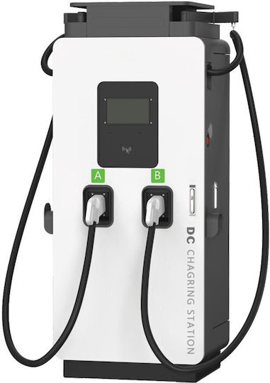 Elmark Etaj Trei faze Stație de încărcare pentru mașini electrice 40kW cu Cablu încorporat CCS2 + CHAdeMO (98EVP40)