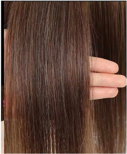 Extensie cu Păr Natural în Întuneric Castan Culoare 40.64cm