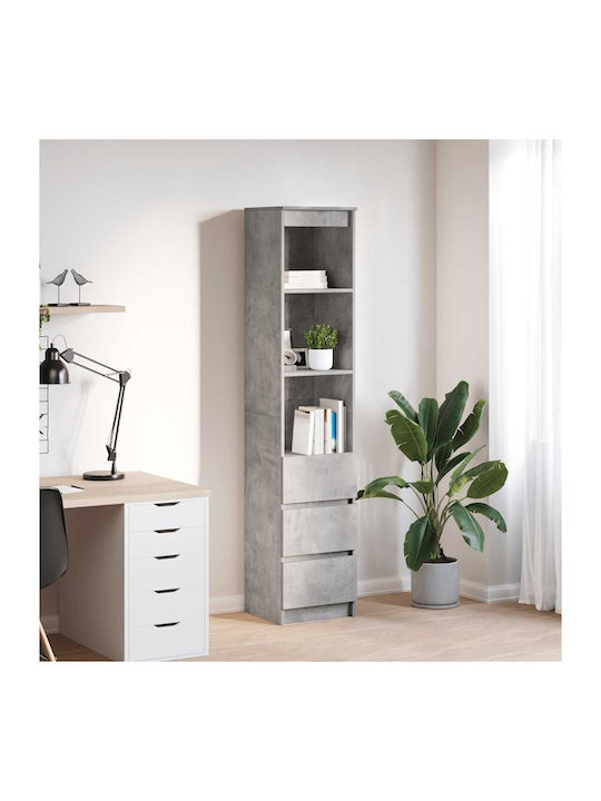 Bibliothek Grey 37.5x35x180cm