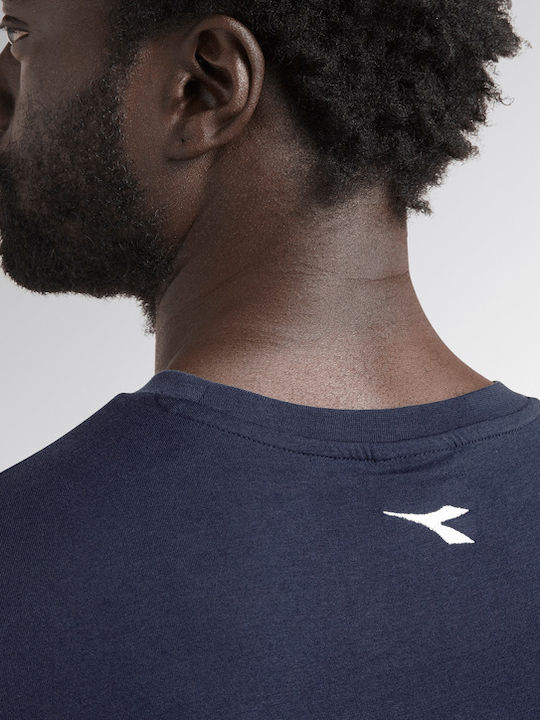 Utility Diadora Ανδρική Μακρυμάνικη Μπλούζα Ml Mono Organic Χρώματος Classic Navy 177667 Utility Diadora Ανδρική Μακρυμάνικη Μπλούζα Ml Mono Organic Χρώματος Classic Navy 177667