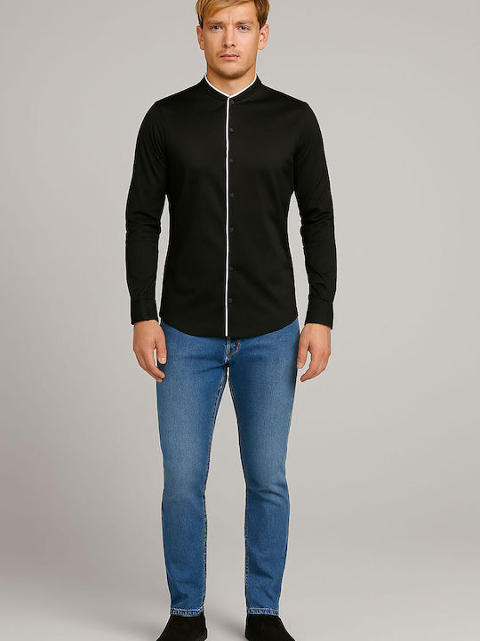 Langärmlig Hemd Black