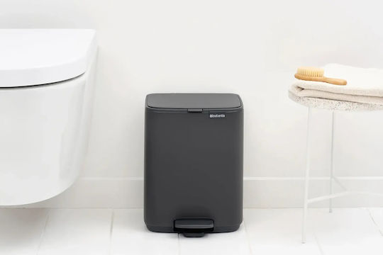 Brabantia Металик Банята кошче 7лт Сив