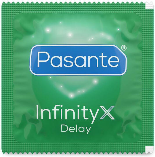 Pasante Презервативи Delay Infinity 144 бр 54 мм Natural Веган
