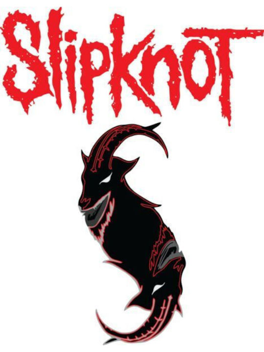 Oversized T-shirt Slipknot Art Design1 Rock Avenue White