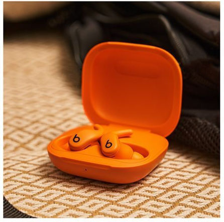 Beats Powerbeats Fit In ear Bluetooth хендсфри Слушалки с Устойчивост на Пот и Кутийка за Зареждане Spark Orange