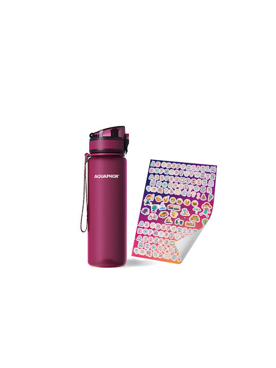 Aquaphor City Sticla de apa cu Filtru 500ml Violet