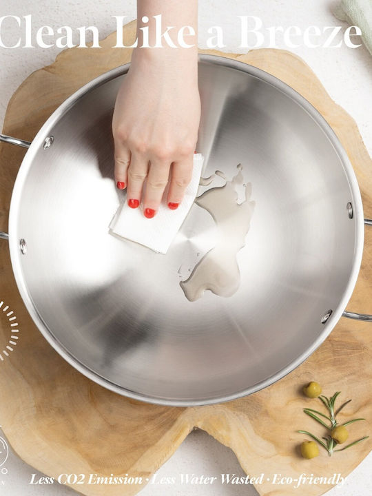 Berlinger Haus Eternal Collection Aluminum Wok with Lid 28cm