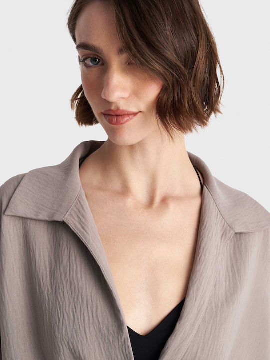 Damen Bolero Grau