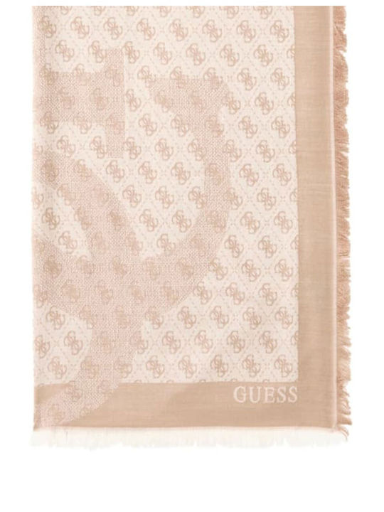 Guess Damen Schal Beige