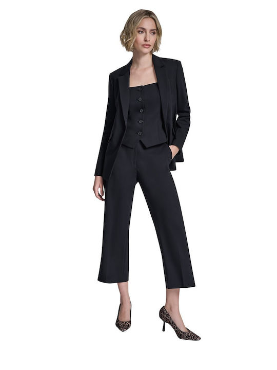 DKNY Blazer pentru femei Sacou Albastru