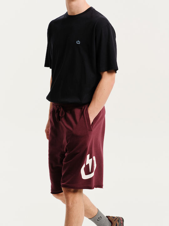 Men's Athletic Shorts Burgundy